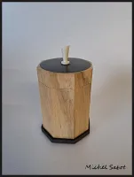 Boite 8 facettes Ø 50mm x 60mm